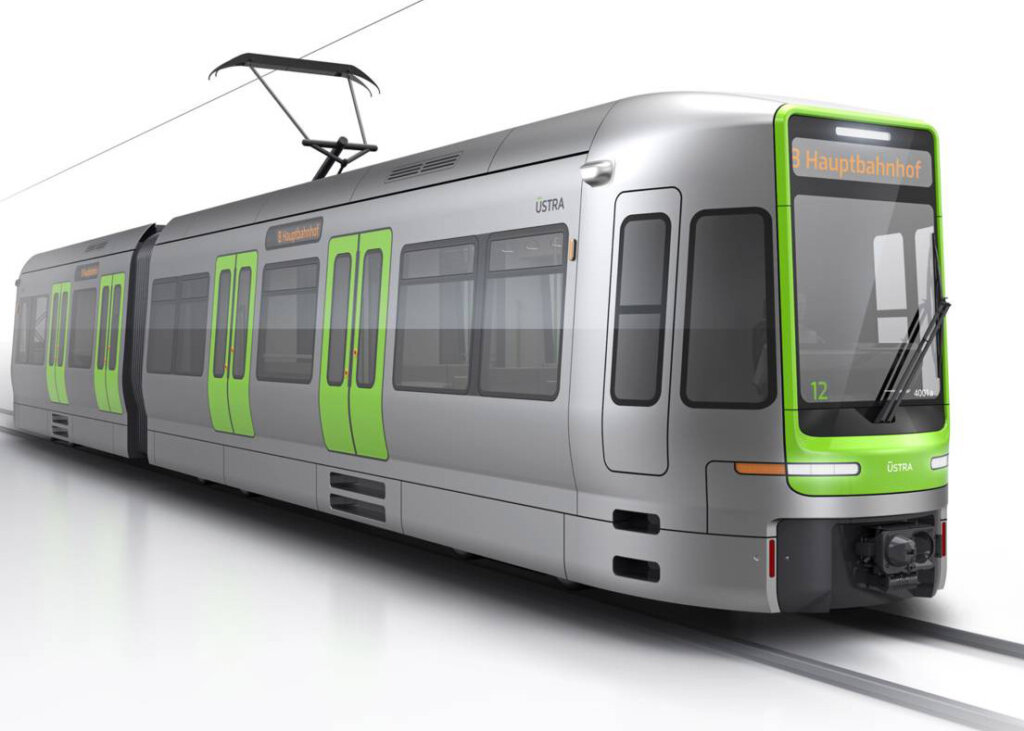 Der TW 4000 der ÜSTRA