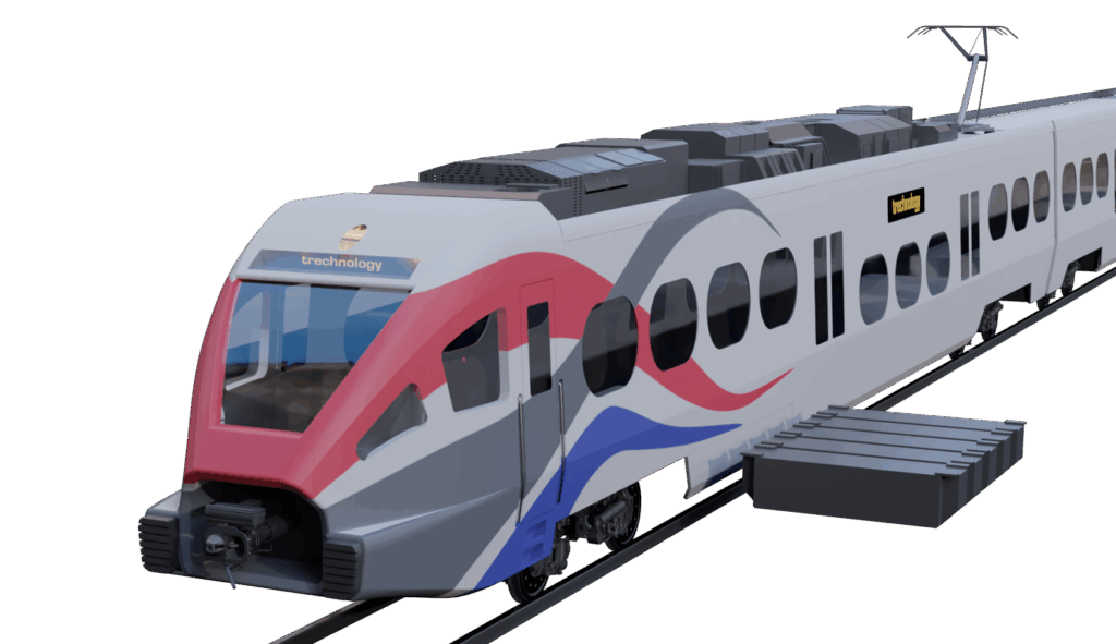 Trechnology-BEMU mit Batteriemodul