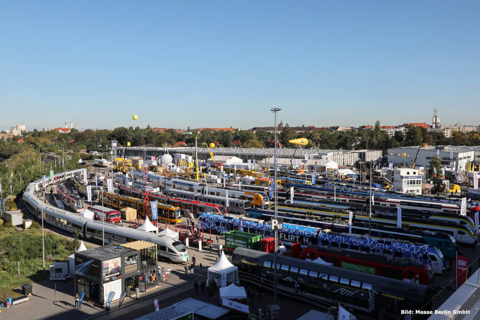 Freifläche der InnoTrans 2022