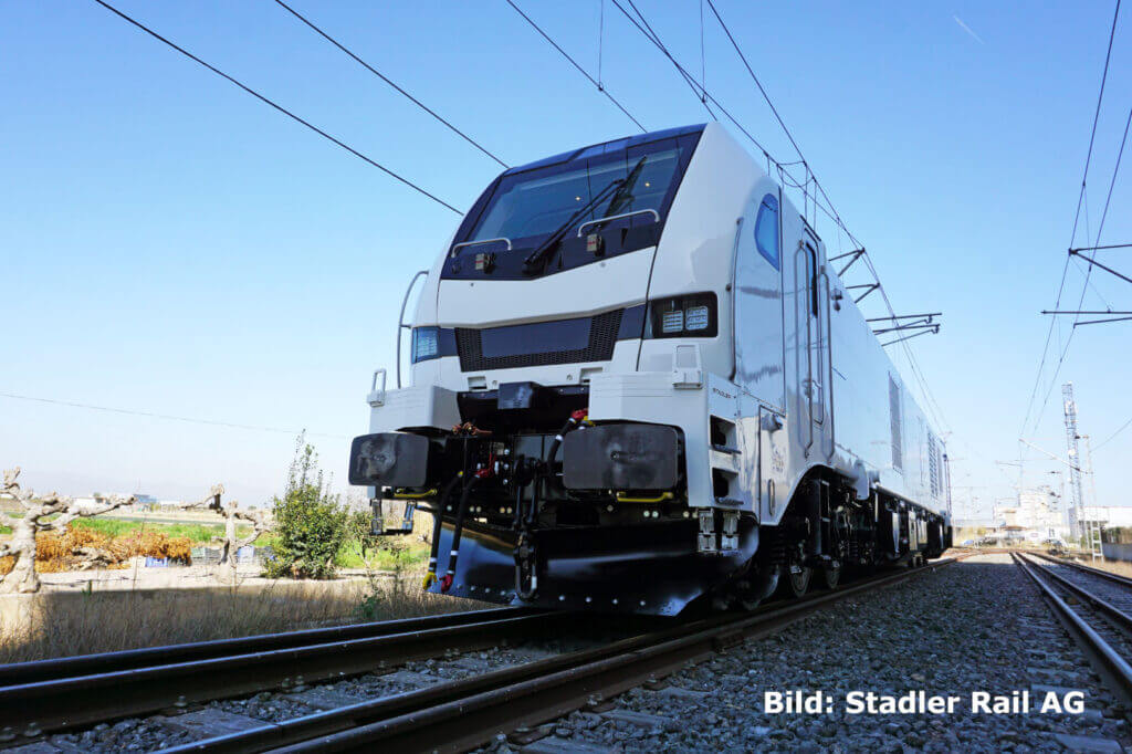 Die Lokomotiven Familie EURO9000 für die European Loc Pool AG (ELP) ermöglicht den Einbau von drei unterschiedlichen Antriebssystemen zusammen.