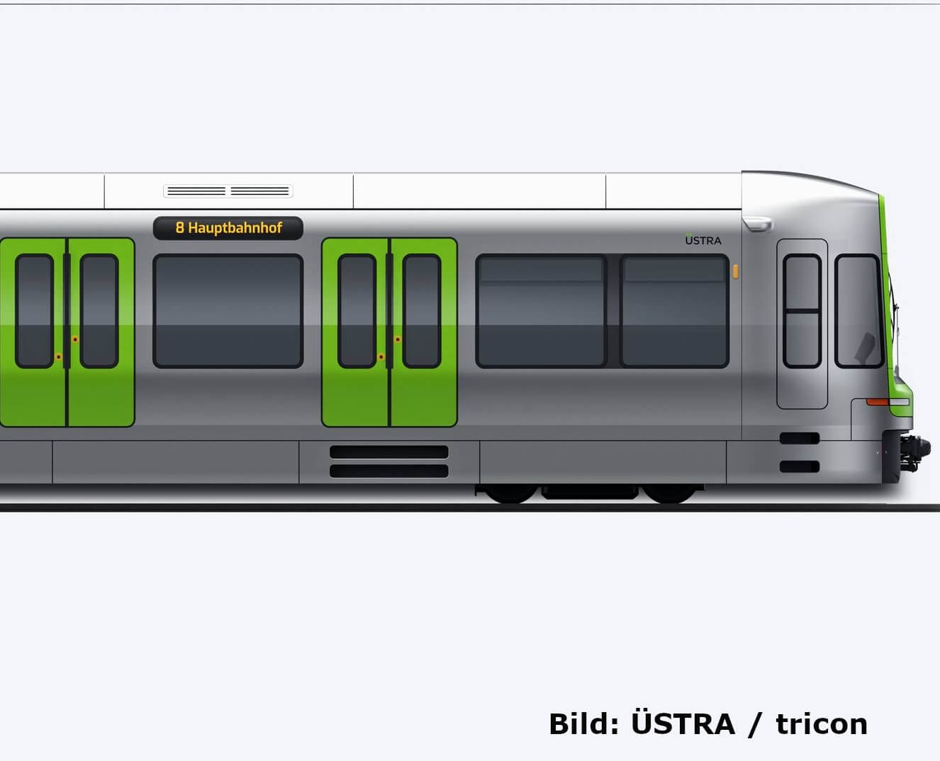 CAF S.A. baut zunächst 42 Stadtbahnen des Typs TW 4000 für die ÜSTRA